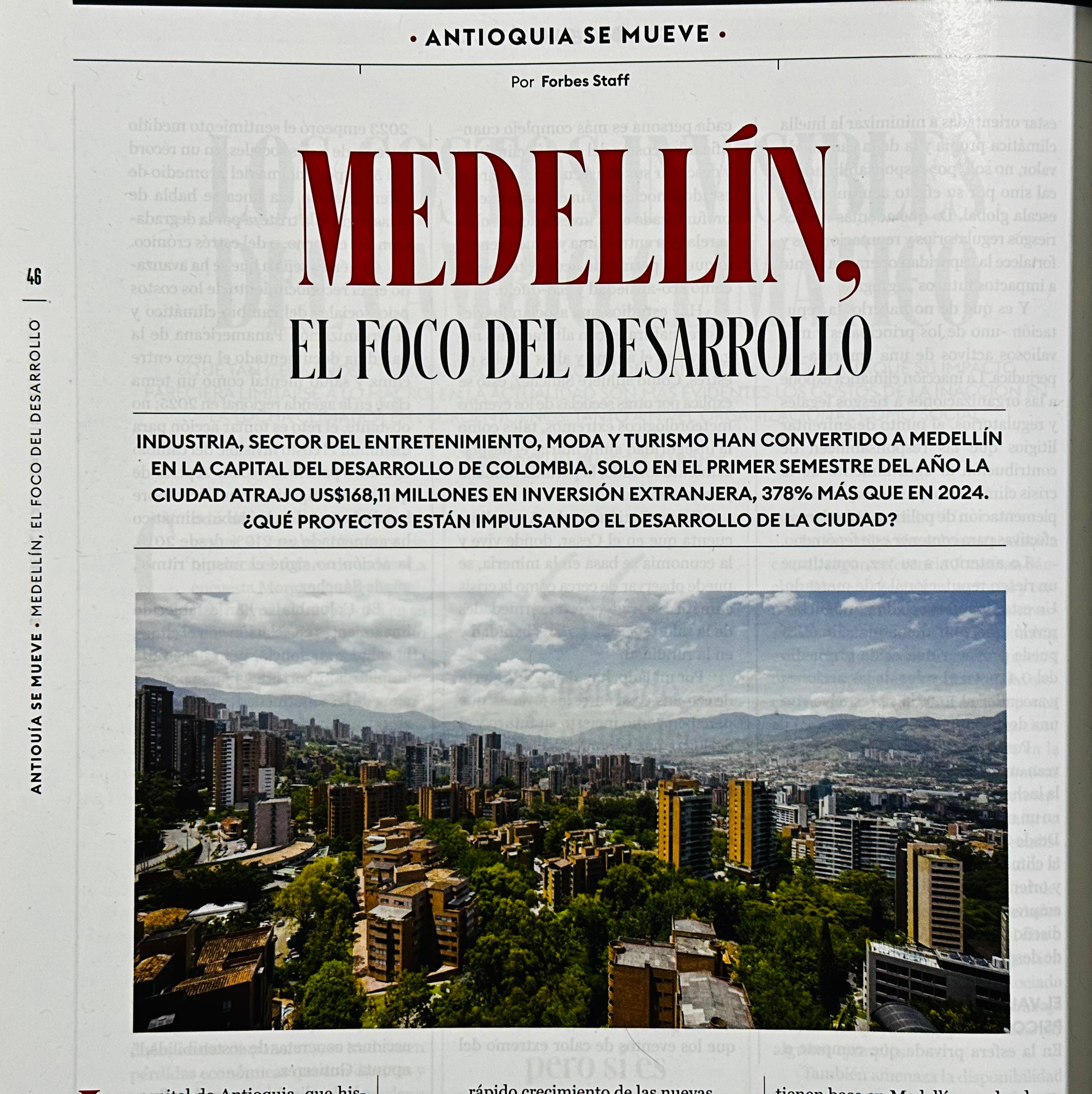 Portada Forbes Colombia No. 63, Septiembre 2025